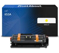 Toner compatibile HP 653A (CF322A) - Giallo