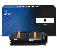 Toner compatibile HP 653X (CF320X) - Nero Alta capacità