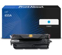 Toner compatibile HP 655A (CF451A) - Ciano