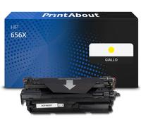 Toner compatibile HP 656X (CF462X) - Giallo Alta capacità