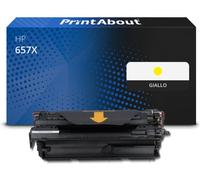 Toner compatibile HP 657X (CF472X) - Giallo Alta capacità