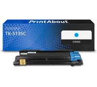 Toner compatibile Kyocera TK-5135C - Ciano