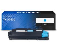 Toner compatibile Kyocera TK-5140C - Ciano