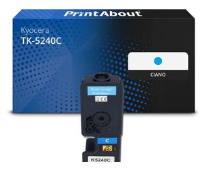 Toner compatibile Kyocera TK-5240C - Ciano