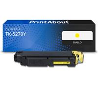 Toner compatibile Kyocera TK-5270Y - Giallo