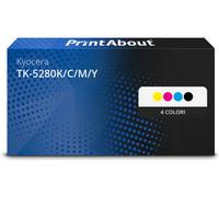 Toner compatibile Kyocera TK-5280K/C/M/Y - 4 colori Multipack