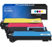 Toner compatibile Kyocera TK-550K - 4 colori Multipack
