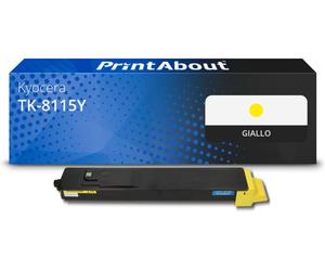 Toner compatibile Kyocera TK-8115Y - Giallo