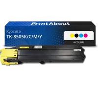 Toner compatibile Kyocera TK-8505K/C/M/Y - 4 colori Multipack