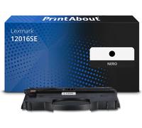 Toner compatibile Lexmark 12016SE - Nero