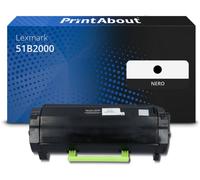Toner compatibile Lexmark 51B2000 (512) - Nero