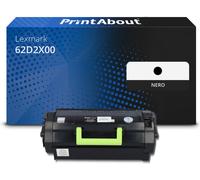 Toner compatibile Lexmark 62D2X00 (622X) - Nero Capacità extra-elevata