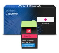Toner compatibile Lexmark 71B20M0 - Magenta