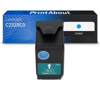 Toner compatibile Lexmark C2320C0 - Ciano