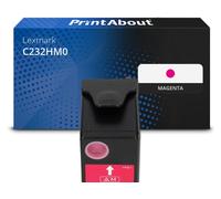 Toner compatibile Lexmark C232HM0 - Magenta Alta capacità