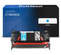 Toner compatibile Lexmark C736H2CG - Ciano Alta capacità