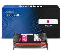 Toner compatibile Lexmark C736H2MG - Magenta Alta capacità