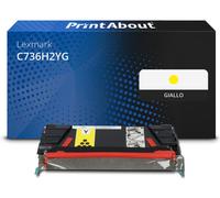Toner compatibile Lexmark C736H2YG - Giallo Alta capacità