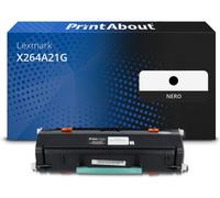 Toner compatibile Lexmark X264A21G - Nero