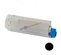 TONER COMPATIBILE OKI 43487712 PER OKI SERIE C8600 C8800 - 12.000 PAGINE - NERO NEW