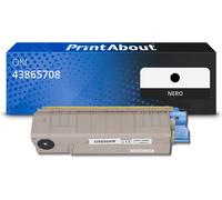 Toner compatibile OKI 43865708 - Nero