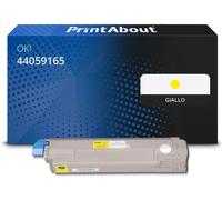 Toner compatibile OKI 44059165 - Giallo