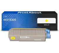 Toner compatibile OKI 44315305 - Giallo