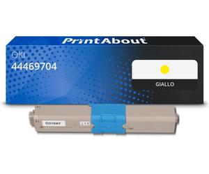 Toner compatibile OKI 44469704 - Giallo