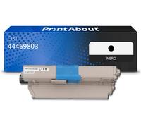 Toner compatibile OKI 44469803 - Nero