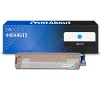 Toner compatibile OKI 44844615 - Ciano