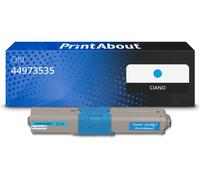 Toner compatibile OKI 44973535 - Ciano