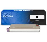 Toner compatibile OKI 46471104 - Nero