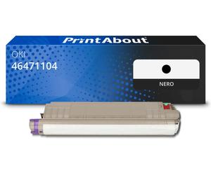 Toner compatibile OKI 46471104 - Nero