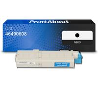 Toner compatibile OKI 46490608 - Nero