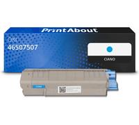 Toner compatibile OKI 46507507 - Ciano