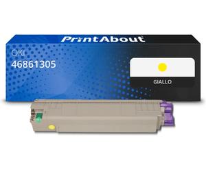 Toner compatibile OKI 46861305 - Giallo
