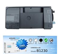 Toner Compatibile Olivetti B1230 25.000 pagine + Vaschetta PG L2555 5514MF 6014M