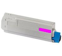 TONER COMPATIBILE per OKI 44059106 C810 C830 Magenta