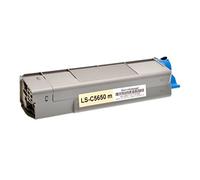 TONER COMPATIBILE PER OKI C5650 C5750 MAGENTA 43865706