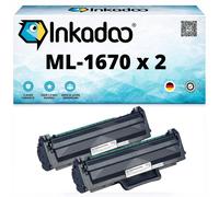 Toner Compatibile Per Samsung ML-1670 Contiene 2x Cartuccia Di Toner