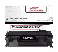 Toner Compatibile Premium Quality CF280A-CE505A-719A Per Canon PROMO 5 PEZZI
