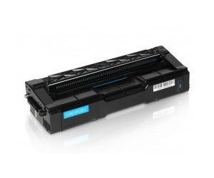 Toner compatibile Ricoh 407544 Ciano