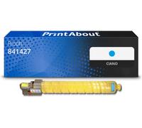 Toner compatibile Ricoh 841427 - Ciano