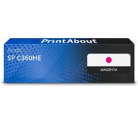 Toner compatibile Ricoh SP C360HE (408186) - Magenta Alta capacità