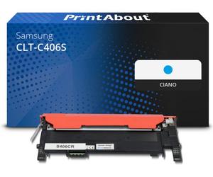 Toner compatibile Samsung CLT-C406S (ST984A) - Ciano
