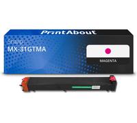 Toner compatibile Sharp MX-31GTMA - Magenta
