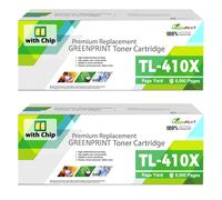 TONER COMPATIBILE TL 410X TL 410 TL 410H ALTA CAPACITÀ 6000 PAGINE 2 PEZZI