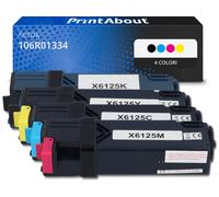 Toner compatibile Xerox 106R01334 - 4 colori Multipack
