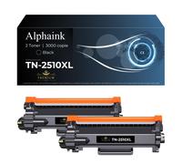 TONER COMPATIBILI BROTHER TN2510XL 30.000 COPIE 2 PEZZI CON CHIP