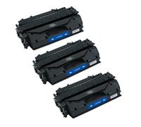 Toner compatibili con Zipzap HP CE505X Nero Confezione 3